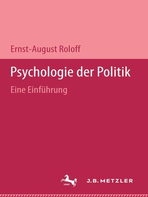cover image of Psychologie der Politik